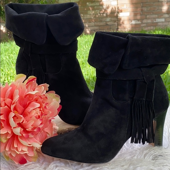 Johnston & Murphy Shoes - JOHNSTON & MURPHY BLACK ANKLET HIGH BOOTS